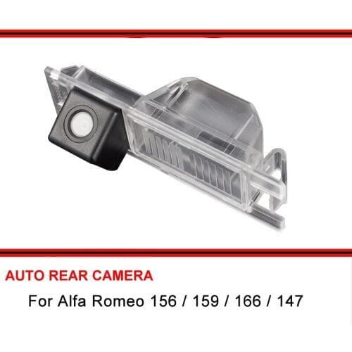 Car Camera For Alfa Romeo 156 / 159 / 166 / 147 Waterproof Reversing Reverse Camera rear view camera HD CCD Night Vision