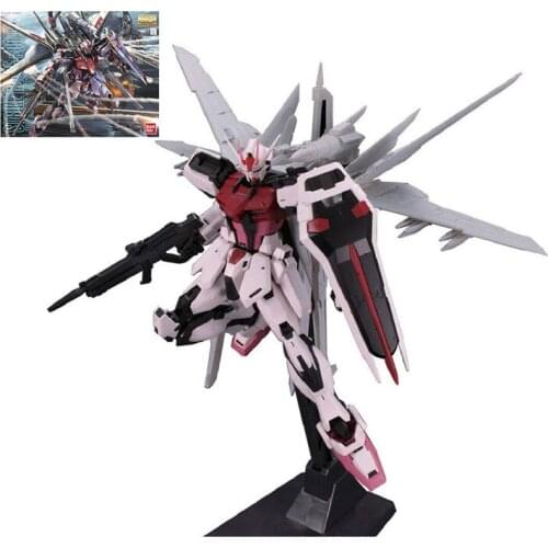 BANDAI Gundam MG 1/100 Strike Rouge MBF-02 Phoenix Model Kids Assembled Toys Robot Anime Action Figures Collections Puzzle Gifts