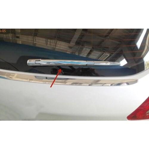 For Peugeot 3008 2013-2019 ABS Chrome Wiper decorative cover Wiper cover Anti-Rub protection Decoration car accessories