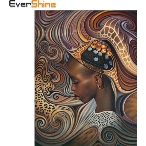 EverShine 5D DIY Diamond Painting Portrait Full Square Rhinestone Mosaic Diamond Embroidery Cross-stitch Kits Home Decoration