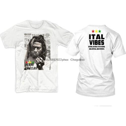 Reggae T-Shirt Yellowman Gregory Isaacs Vybz Kartel Bunny Wailer