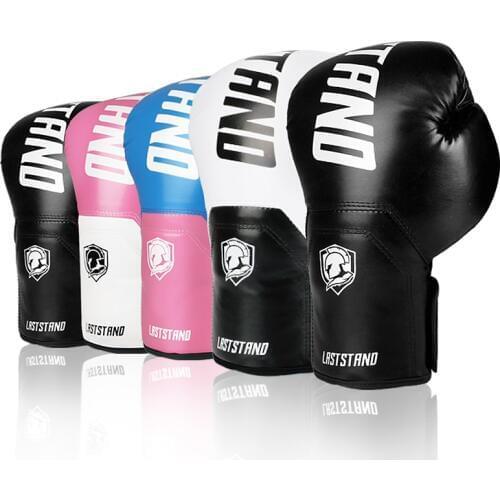 GINGPAI High Quality Adult Kids Boxing Gloves Leather MMA Muay Thai Training Mitts Sanda GYM Sports Equipments 6 8 10 12 OZ boks