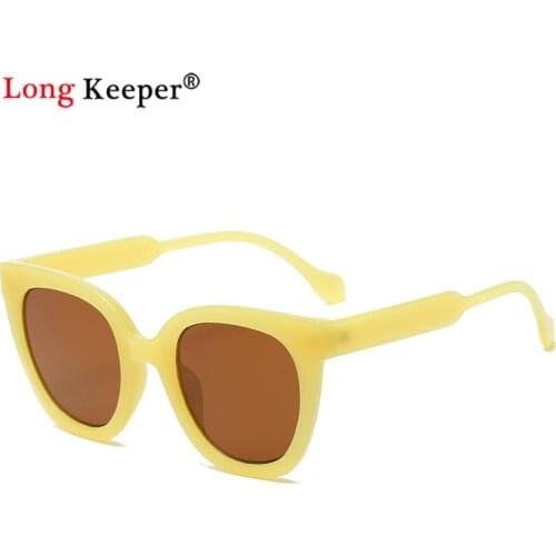 2021 Classic Vintage Square Sunglasses Women Oversize Sunglasses Female Men Retro Black Cat Eye Sun Glasses Goggle Oculos UV400