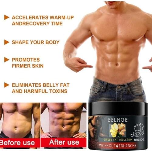 Mens Abdominal Muscle Cream Anti Cellulite Slimming Fat Burning Cream Body Firming Strengthening Belly Muscle Tightening