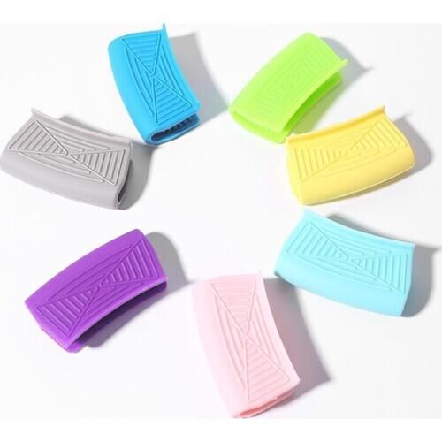 New Multi-Color Kitchen Silicone Insulated Oven Gloves Casserole Ear Pot Holder Handle Anti-Hot Gloves Kitchen Accessories