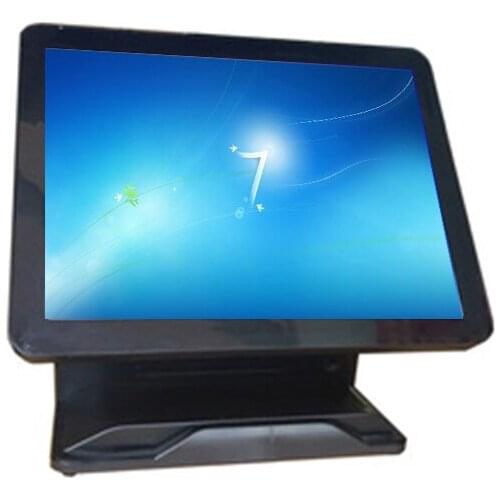 PC Computer windows cash register pos all in one 15 inch capacitive touch screen pos system restaurant pos hardware