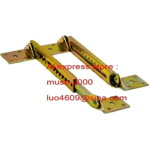 Lift supporting Adjustable hinge Strut bar 10 gear step 2 corner bracket massage bed height adjuster drawing desk table