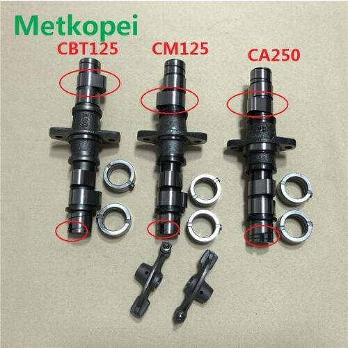 Motorcycle CBT125 CM125 CA250 engine camshaft assemly assy rocker arm for Honda 125cc 250cc CBT CM CA 125 250 cam shaft parts