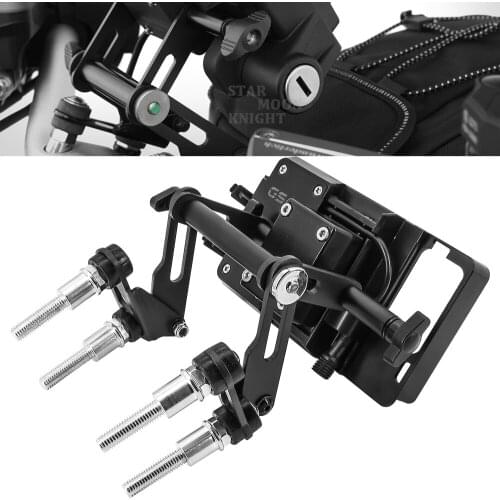 For BMW R1200R R1200RS R1250R R1250RS LC Motorcycle Adjustable Extend Stand Holder Phone Mobile GPS Plate Bracket Phone Holder