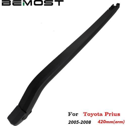 BEMOST Car Rear Windscreen Windshield Wiper Arm Blade Soft Natural Rubber For Toyota Prius 420MM Hatchback 2005 2006 2007 2008