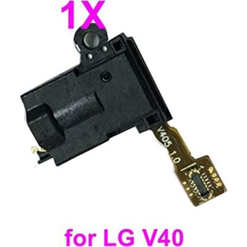 Audio Jack Flex Cable Parts for LG V40 ThinQ V405 Earphone Headphone Plug Replacement