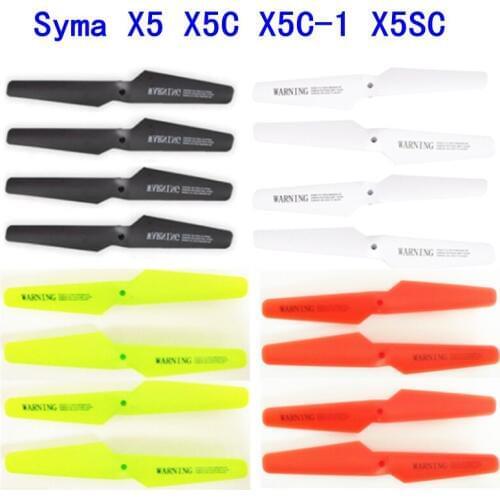 Sima x5c x5c-1 x5sc x5scw h5c 2.4G RC RC X5 helicopter UAV parts x5c - 02 main blades of red black and green