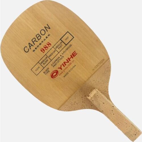 Galaxy Milky Way Yinhe 988 Carbon Fast-Attack Table Tennis Blade Japanese penhold for PingPong Racket