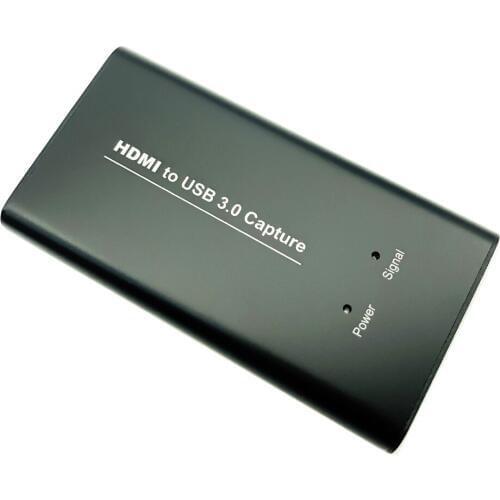 Video Capture Card USB 3.0 HDMI 1080P 60FPS Game Record Recorder Dongle Box USB 3.0 PC Streaming Live Stream Broadcast MIC Input