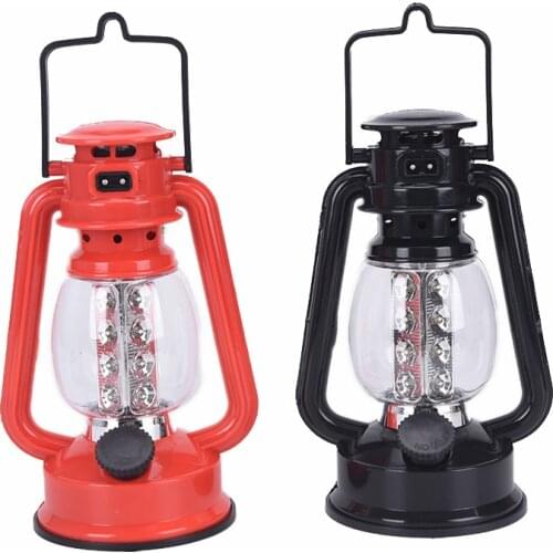 Camping tent decoration kerosene lantern retro outdoor camping hiking lighting rechargeable LED camping HOT
