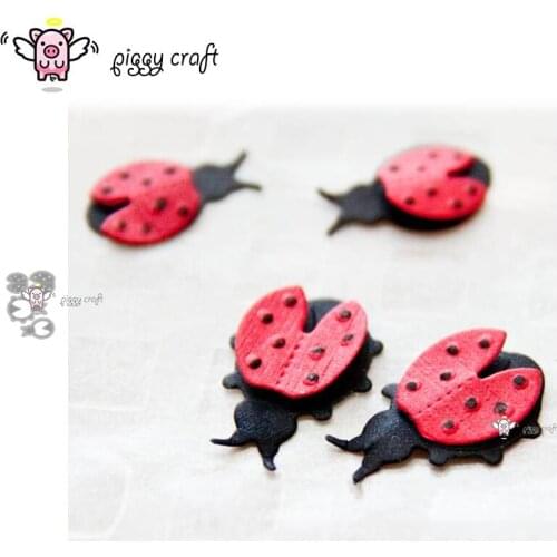 Piggy Craft metal cutting dies cut die mold New Insect decoration Scrapbook paper craft knife mould blade punch stencils dies