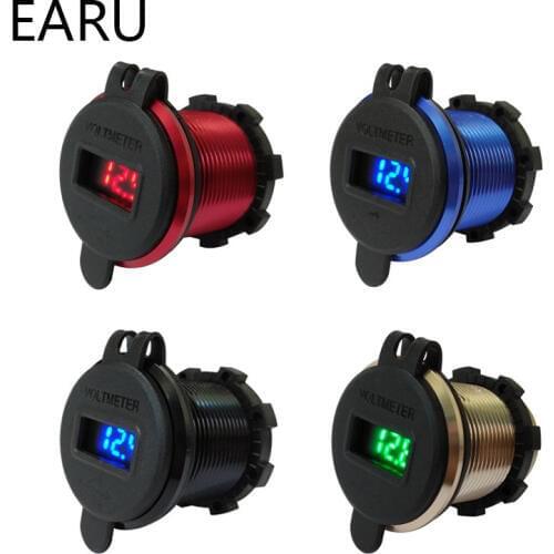 New Hot QC3.0 Selling Car Motorcycle Usb Car ChargerVoltage Meter Voltmeter Display Smart Quick Charger Mobile Phone Car Charge