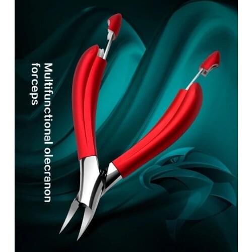 Nail Groove Scissors Nail Clipper Combination Set Household Sharp-billed Olecranon Pliers Pedicure Toenail Pliers