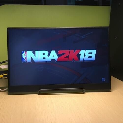 13.3 Inch HDMI DP Portable Monitor 1920 * 1080 HDR IPS Screen For Game Surpport HDCP 2.2 Display For PS4 Pro XBOX One PC