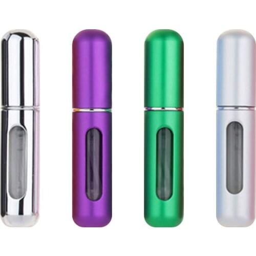 5ml Perfume Atomizer Mini Refillable Perfume Bottle With Spray Scent Pump Empty Cosmetic Containers Atomizer Bottle For Travel