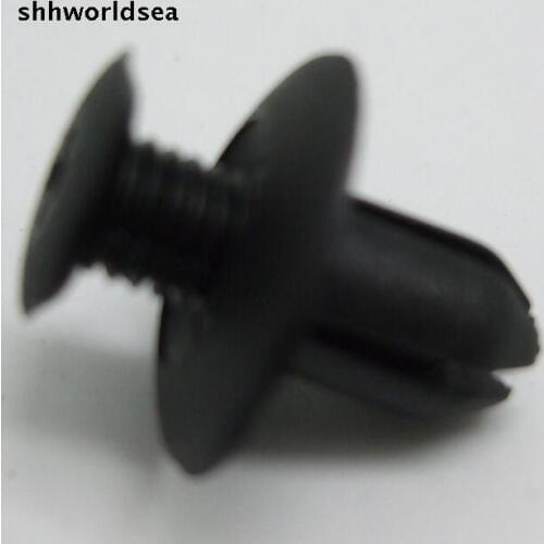 Shhworldsea 500pcs Free Shipping Push-Type Retainer For Mazda For Ford Rocker Panel Trim Panel Retainer For Hyundai