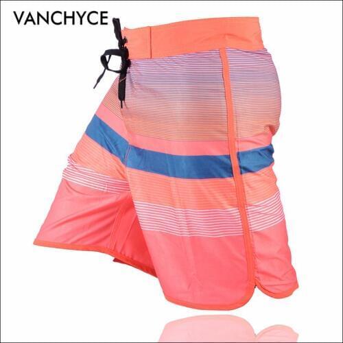 VANCHYCE Geometric Men Shorts Beach Shorts Men Bermuda Short Quick Dry Silver Mens Boardshorts Board Shorts Brand Swimwear Men