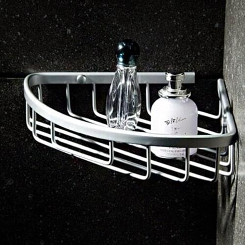 1 Layer Shower Caddy Corner Shelf Bath Storage Bathroom Accessory Holder