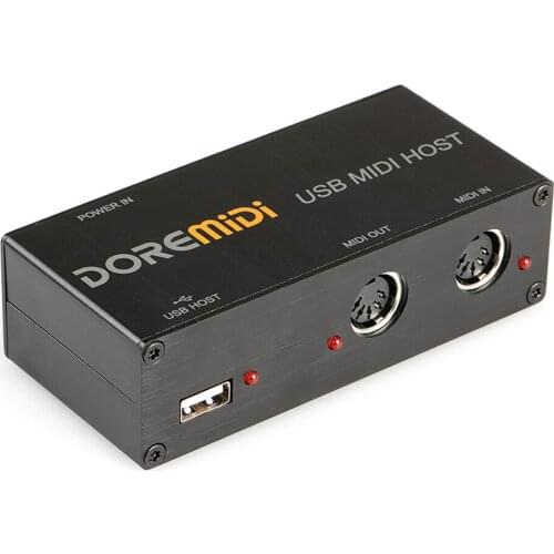 USB to MIDI Host Guitar Effector MIDI Synthesizer MIDI Generator MIDI Interface Devices Electronic Instrument Equipment