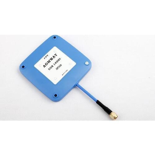 AOMWAY 5.8G 14 dbi Omnidirectional Plate Antenna ( SMA / RP-SMA plug) for FPV Quadcopter Multicopter