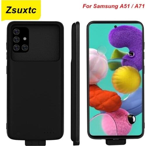 5000 Mah For Samsung Galaxy A71 Battery Case A51 4G 5G Smart Charger Case Power Case Bank For Samsung A51 A71 Battery Case