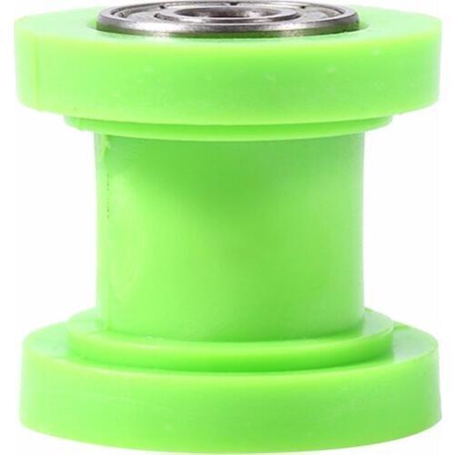 Car-Styling 8mm Dirtbike Guide Wheel Drive Chain Roller Tensioner Pit Bike Chain Roller Green 2016 New