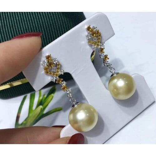 New Arrival 925 Sterling Silver Earrings Base Fashion Findings Exquisite Jewelry Parts Fittings Womens Accessories for Pearls