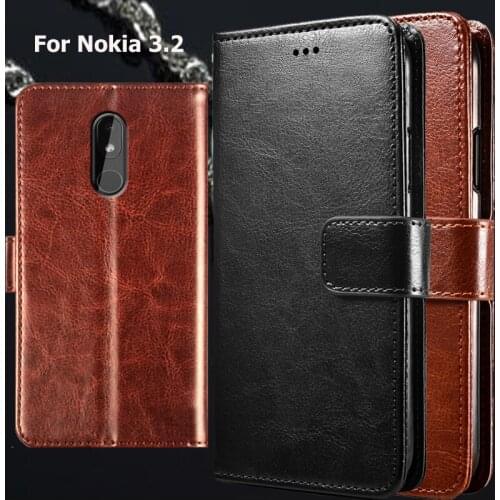 Phone Case For Nokia 3.2 Pattern Flip Phone Case For Nokia 3.2 Coque Funda PU Leather Wallet Leather Cover Capas
