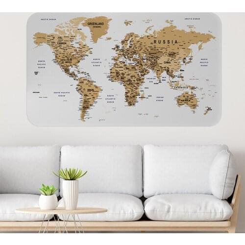 Декоративные наклейки на стену Harita Sepeti China At AliExpress