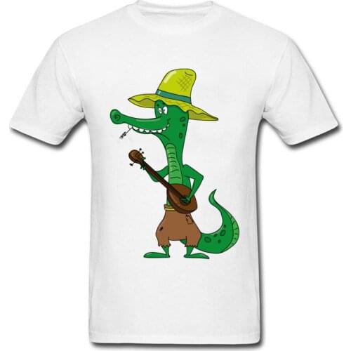 Play Banjo Fashion Tshirt Mens 2018 Russian New Cartoon Tee Shirts For Men High Quality 90s