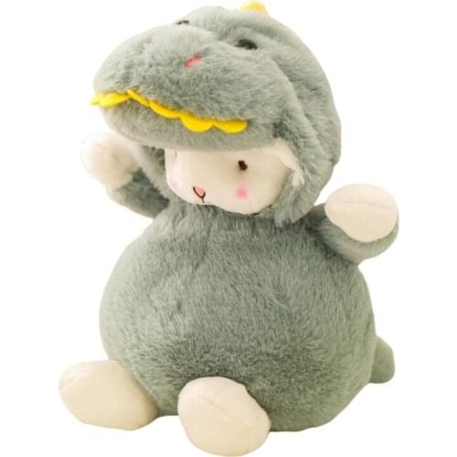 Cute Little Lamb Doll Plush Toy 9-Inch Small Dress-up Lamb Doll Girl Pillow Doll Y4UD