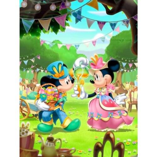 Disney Cartoon 5d Diy Diamond Painting Mickey Minnie Donald Duck Diamond Mosaic Embroidery Cross Stitch Kits Art Home Decor Gift