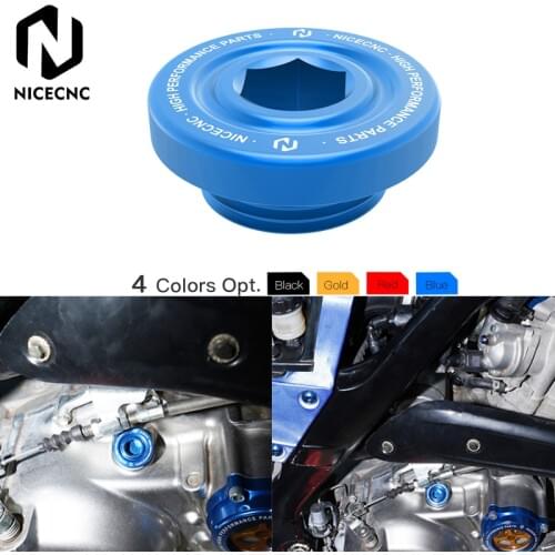 NICECNC Aluminum Oil Filler Drain Plug With O-ring For Yamaha Raptor 700 2013-2020 Raptor 700R 2012-2020 Engine Oil Filler Cap