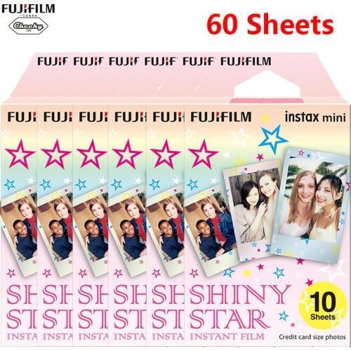 2020 Newest Fuji Fujifilm Instax Mini 8 9 7s 9 70 25 50s 90 Camera SP-1 2 Camera 10-60 Cartoon Instant Paper Film Shiny Star