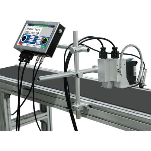 Portable TIJ Coding Machine Online 12.7mm 25.4mm 50.8mm Digital Inkjet Printer Thermal Inkjet Printer