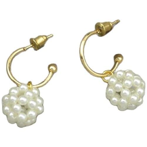 Drop Earrings for women 2021 Fashion Trend jewelry Clip on The ear Without piercing Wholesale Pretty cute lady Dangle earings