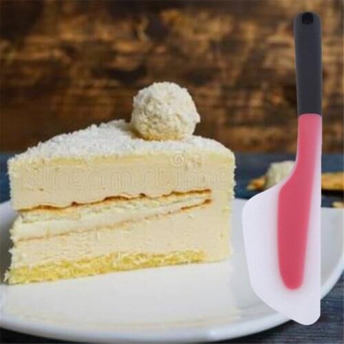 Silicone Baking Spatula Cream Cake Spatula High Temperature Resistant Baking Tools Heat Resistant Kitchen Pastry Tools
