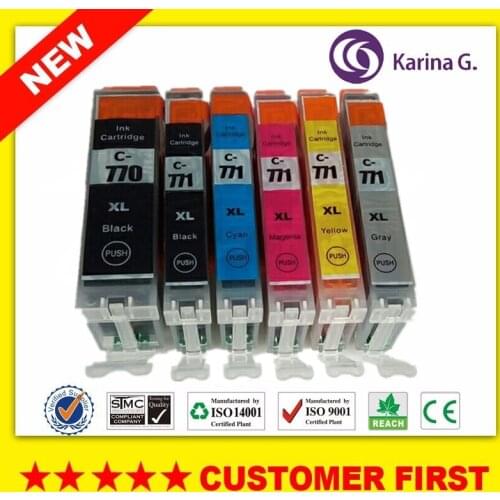 Compatible For Canon PGI770 CLI771 PGI-770 CLI-771 Ink Cartridge For PIXMA MG7770 etc