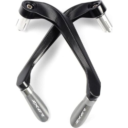 For Kawasaki ZX6R Ninja 2001-2021 Lever Guards CNC Aluminum Alloy Hand Guard Motorcycle Brake Clutch Protector Rope Handlebars