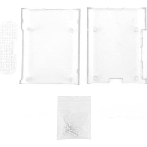 Protective Case Cover Frosted Transparent Good Durability 3B/3B+ Multifunction Easy Use Enclosure Box for Raspberry Pi for