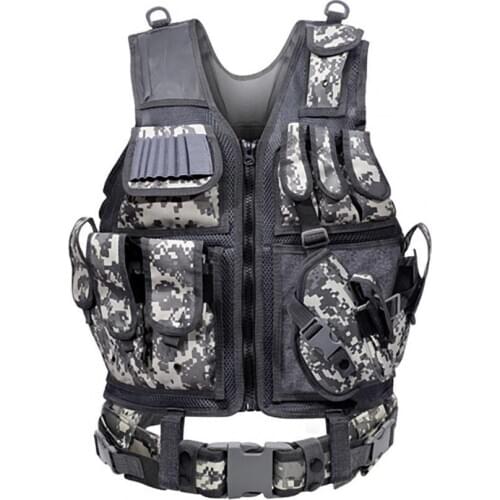 Vests Military Camouflage Equipment Mesh Stab-resistant Breathable Protective Vest