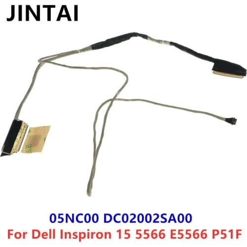 LCD LED LVDS display cable NO TOUCH For Dell Inspiron 15 5566 E5566 P51F 05NC00 DC02002SA00