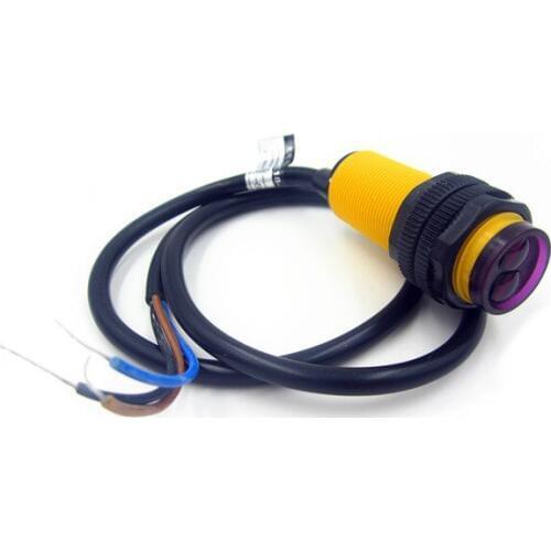 1PCS Robot E18-D80NK Infrared Obstacle Avoidance Photoelectric Sensor Proximity Switch 3-80cm Detection Range Adjust