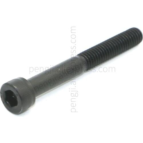 50PCS M6 - 1.0 x 50mm Socket Head Cap Screws Metric, Allen Socket Drive, 12.9 Grade Alloy Steel, DIN 912, Black Oxide Finish
