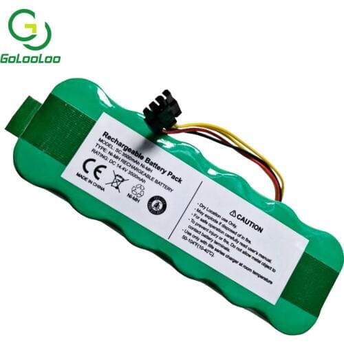Vacuum Cleaner Battery for Ecovacs Mirror CR120 batteria NI-MH Rechargeable for Dibea panda X500 X580 kk8 battery 14.4V 3500mAh